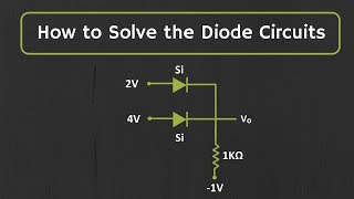 How to Solve the Diode Circuits Explained with Examples [upl. by Katusha]