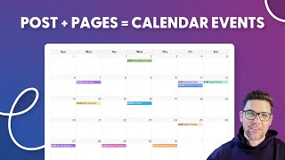 Add Posts and Pages to a WordPress Event Calendar [upl. by Nahsin]