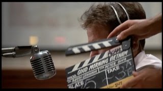 Robin Williams Improvisation  Behind The Scenes of Good Morning Vietnam [upl. by Adnaerb318]