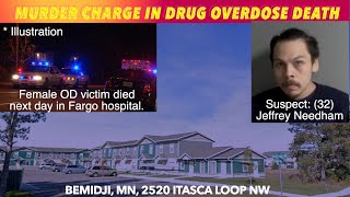 Murder Charge In Bemidji Drug Overdose Death [upl. by Arlyne]