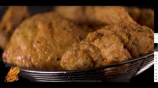 Wings and Drummettes  How to prepare fried flying chicken Commercial Video food [upl. by Rodmann251]