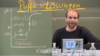 Pufferlösungen I Puffer Chemie I Henderson Hasselbalch Gleichung I Puffergleichung [upl. by Scutt244]