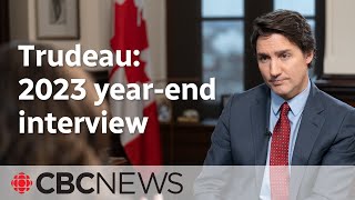 A yearend interview with Prime Minister Justin Trudeau  CBC News Special 2023 [upl. by Harrad204]