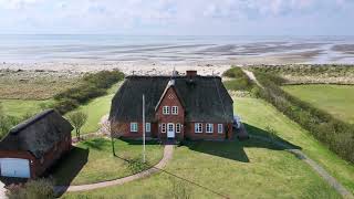 Reethaus am Strand auf der NordseeInsel Föhr [upl. by Erl]