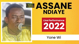 Assane Ndiaye  Yone wi Live 2022 [upl. by Neeli]