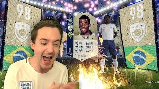 I PACKED PELE IN A FIFA 18 WORLD CUP PACK OPENING [upl. by Chavaree]