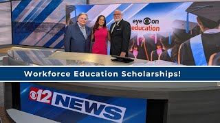 CBS12 News  George Snow Scholarship Fund Workforce Program [upl. by Gnehs]