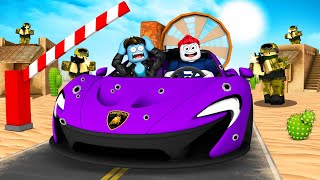 Wir DURCHBRECHEN die GRENZE mit LAMBORGHINI  A Dusty Trip Roblox [upl. by Hett]