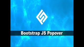 Bootstrap JS Popover [upl. by Eciralc]