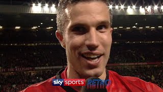 quotIve had to wait for so longquot  Robin van Persie after winning his 1st Premier League title [upl. by Patric]