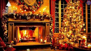 Top Christmas Songs Playlist 🎄 Classic Christmas Music with Fireplace 🎅🏼 Christmas Ambience 2025 [upl. by Otrebile]