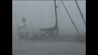 Tempête sur un voilier Île de raivavae Polynésie Française Par Alain Kalita [upl. by Anaimad446]