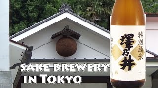 TOKYO【中央線】One of SAKE breweries in Tokyo [upl. by Verne]