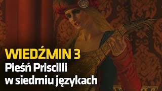 Wiedźmin 3 Dziki Gon  Pieśń „Wilcza zamieć” w 7 językach [upl. by Lenzi]