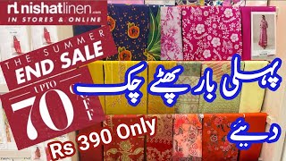 nishat Sale 70 OFF First Time  nishat linen sale Today 50 Off  nishat linen Clearance Sale [upl. by Teodorico]