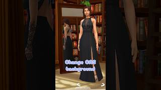 How To Change Your CAS Background springonshorts sims4 [upl. by Ainar715]