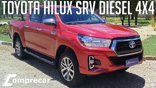 Avaliação Toyota Hilux SRV Diesel 4x4 2019 [upl. by Yelknirb526]