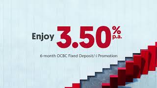 Ascend to higher earnings at 350 pa with OCBC Fixed Depositi [upl. by Nyliret]