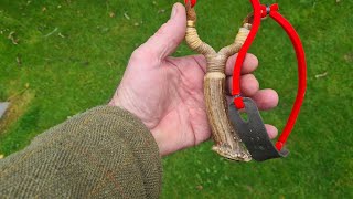 6MM FIERY RED ON TRADITIONAL CATAPULT [upl. by Ntsyrk]