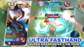 LING ULTRA FASTHAND  SAVAGE  SUPER AGGRESSIVE  ON POINT GAMEPLAY Ling Mobile Legends [upl. by Aramanta45]