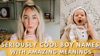 50 Rare Baby Boy Names With Meanings  Unique Boy Names  Rare Names for Boys  Baby Boy Names [upl. by Eceinahs]