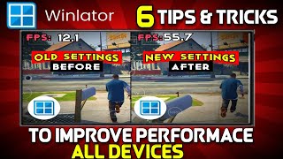 Winlator On Android  6 Tips amp Tricks To Improve Performance [upl. by Erdied]