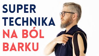 Na ból barku  TAPING  zwyrodnienia stożek rotatorów zamrożony bark  dr n med Marcin Wytrążek [upl. by Schilling]