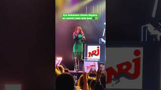 Aya Nakamura chante Dégaine en concert sans auto tune 🙆🏾‍♂️😱 aya ayanakamura nakamura [upl. by Dnomhcir814]