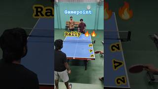 GAMEPOINT 2V2 🔥 shorts viralshort tabletennis games sports [upl. by Maurilla]