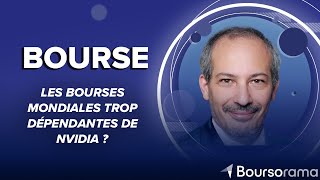 Les Bourses mondiales trop dépendantes de Nvidia [upl. by Afton]