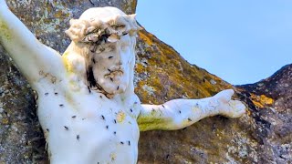 Flying ants swarm Jesus on the cross [upl. by Schatz756]