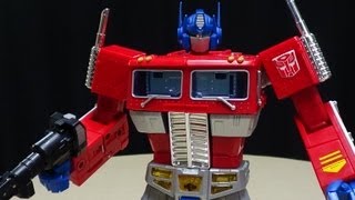 Toys R Us Exclusive MASTERPIECE OPTIMUS PRIME EmGos Transformers Reviews N Stuff [upl. by Berget]