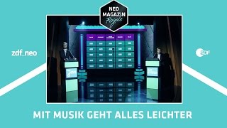 Mit Musik geht alles leichter Extended Version  NEO MAGAZIN ROYALE mit Jan Böhmermann  ZDFneo [upl. by Jehiel]