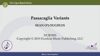 Passacaglia Variants  Sean OLoughlin [upl. by Glimp]