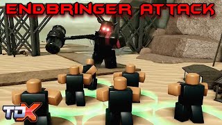 TDX Endbringer Attack Teaser  Tower Defense X Roblox [upl. by Darbee]