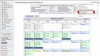 Worker Calendar Options  Tachomaster Tachograph Analysis [upl. by Thagard71]