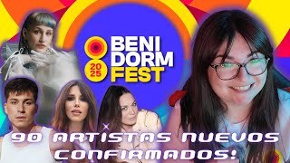 NUEVOS CONFIRMADOS ¿Quién se ha presentado al Benidorm Fest 2025 Parte 2  🇪🇦 Spain Eurovision [upl. by Aihsiek6]