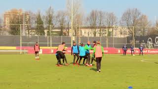 Felle training Feyenoord in aanloop naar PSV [upl. by Drawde]