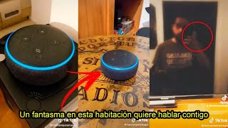 EL Perturbador VIDEO de ALEXA Hablando con FANTASMAS que está ATERRANDO a TODO TikTok  EL CASO DE M [upl. by Sipple]