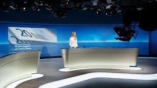 Die neue Tagesschau  Das neue Studio [upl. by Leitman]