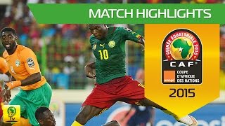 Cameroon  Côte Divoire  CAN Orange 2015  28012015 [upl. by Verge551]