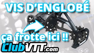 Les vitesses passent mal  Faites le réglage de votre vis denglobé sur votre dérailleur SRAM  703 [upl. by Nevin]