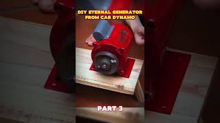 Turn a Car Dynamo into a Free Energy Source Part 3 diygenerator [upl. by Ynney]