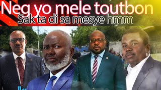 Adre Michel met 3 manb konsèy yo nan choLgen pouvwa toujou lajistis Dakò [upl. by Nosauq]