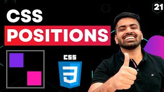 CSS Course  CSS Position Property  Complete Web Development Course Beginner to Advance Tutorial 21 [upl. by Eenad193]