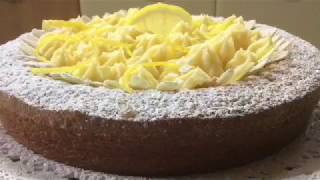 Torta di mandorle e albumi al limoni 🍋  TUTTI A TAVOLA [upl. by Orin]