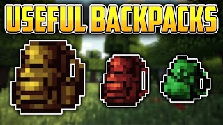 USEFUL BACKPACKS MOD  MOCHILAS GIGANTES ECONOMICAS CON FILTROS 1122  1192 [upl. by Tyrrell]