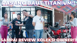 MASUK KE SURGA NYA BAUT TITANIUM  Project Modifikasi Baut Titan Honda Vario [upl. by Amis]