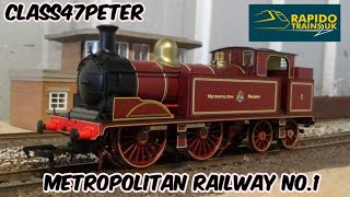 Rapido Trains Brand New Metropolitan Railway E Class  Review and Running [upl. by Rennob]