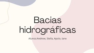 Bacias hidrográficas [upl. by Doig930]